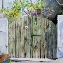 aquarel deurtje