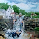 bootjes olieverf